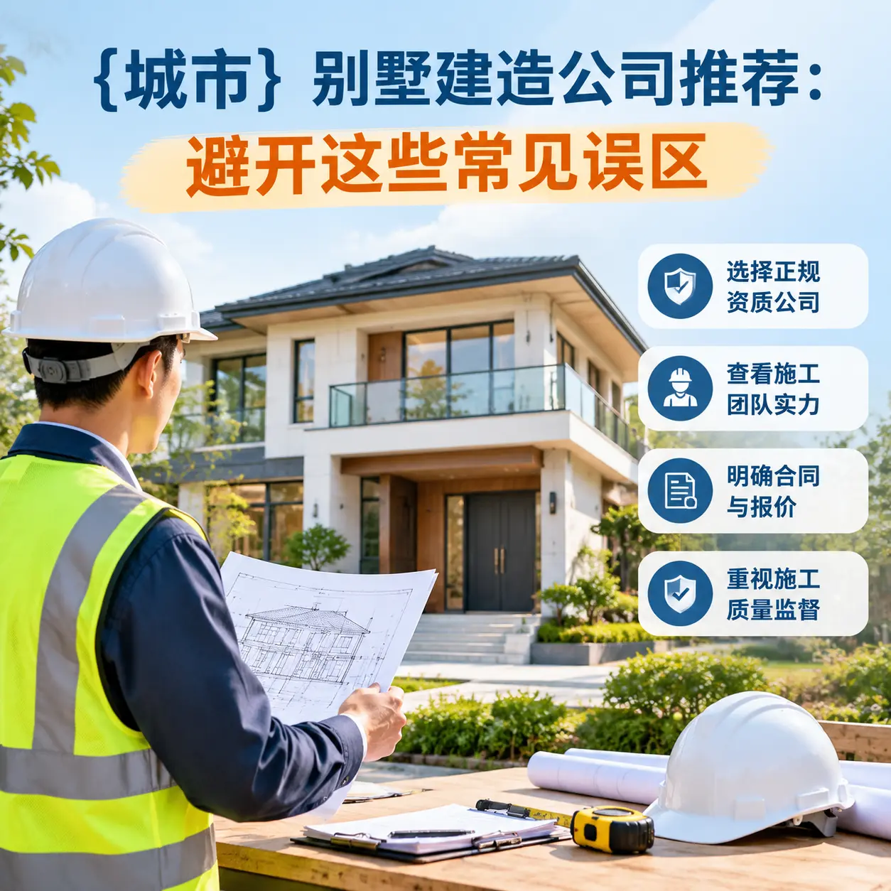 清镇 别墅建造公司推荐:避开这些常见误区