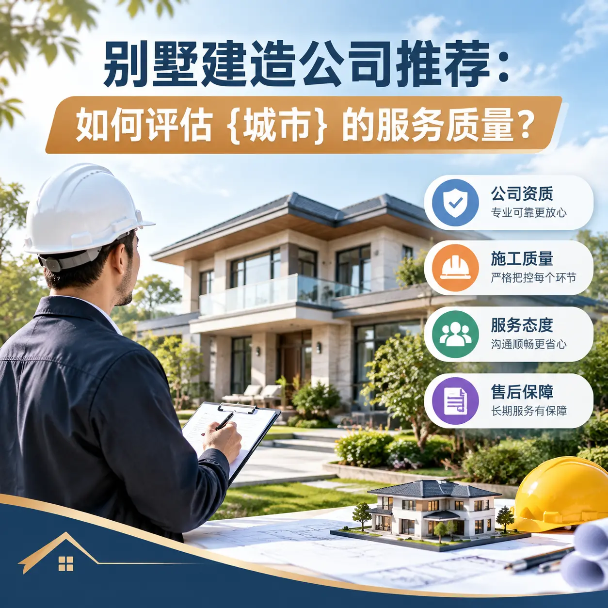 别墅建造公司推荐:如何评估 清镇 的服务质量?