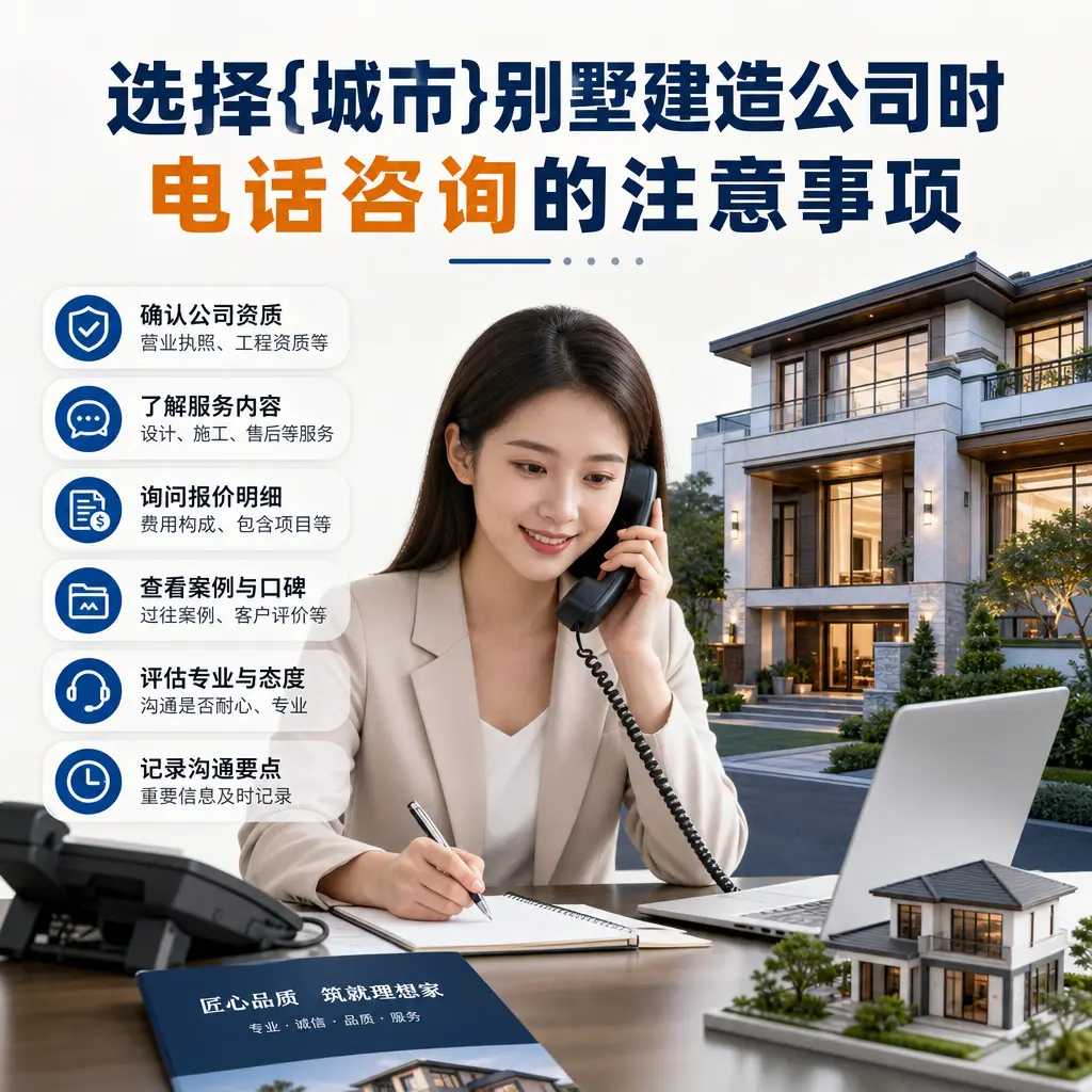 选择清镇别墅建造公司时，电话咨询的注意事项