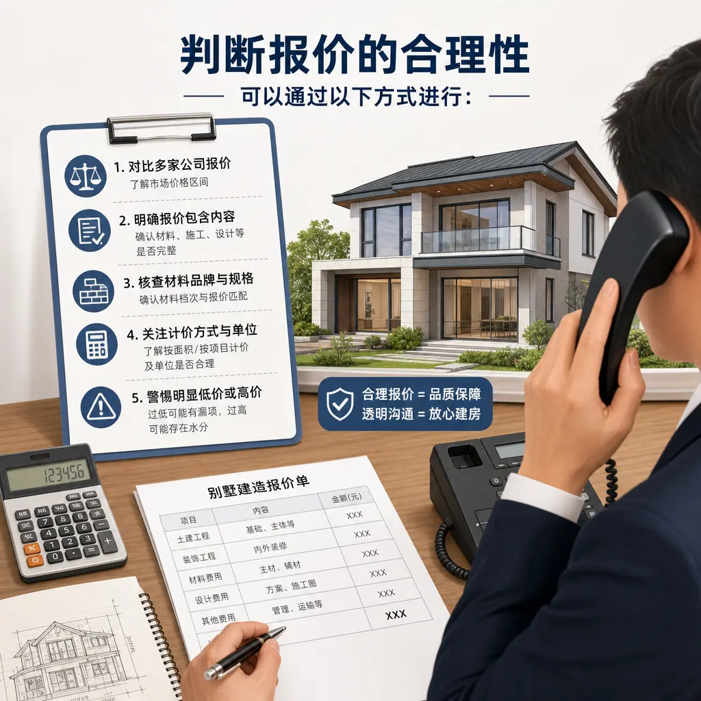 选择清镇别墅建造公司时，电话咨询的注意事项