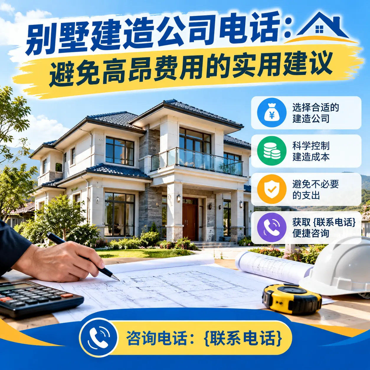 清镇别墅建造公司电话：避免高昂费用的实用建议
