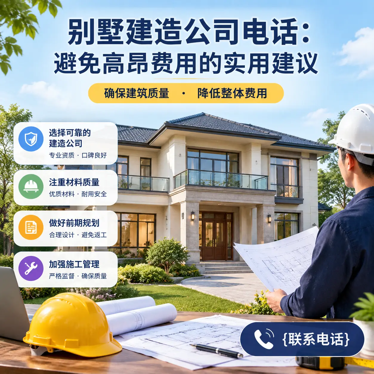 清镇别墅建造公司电话：避免高昂费用的实用建议