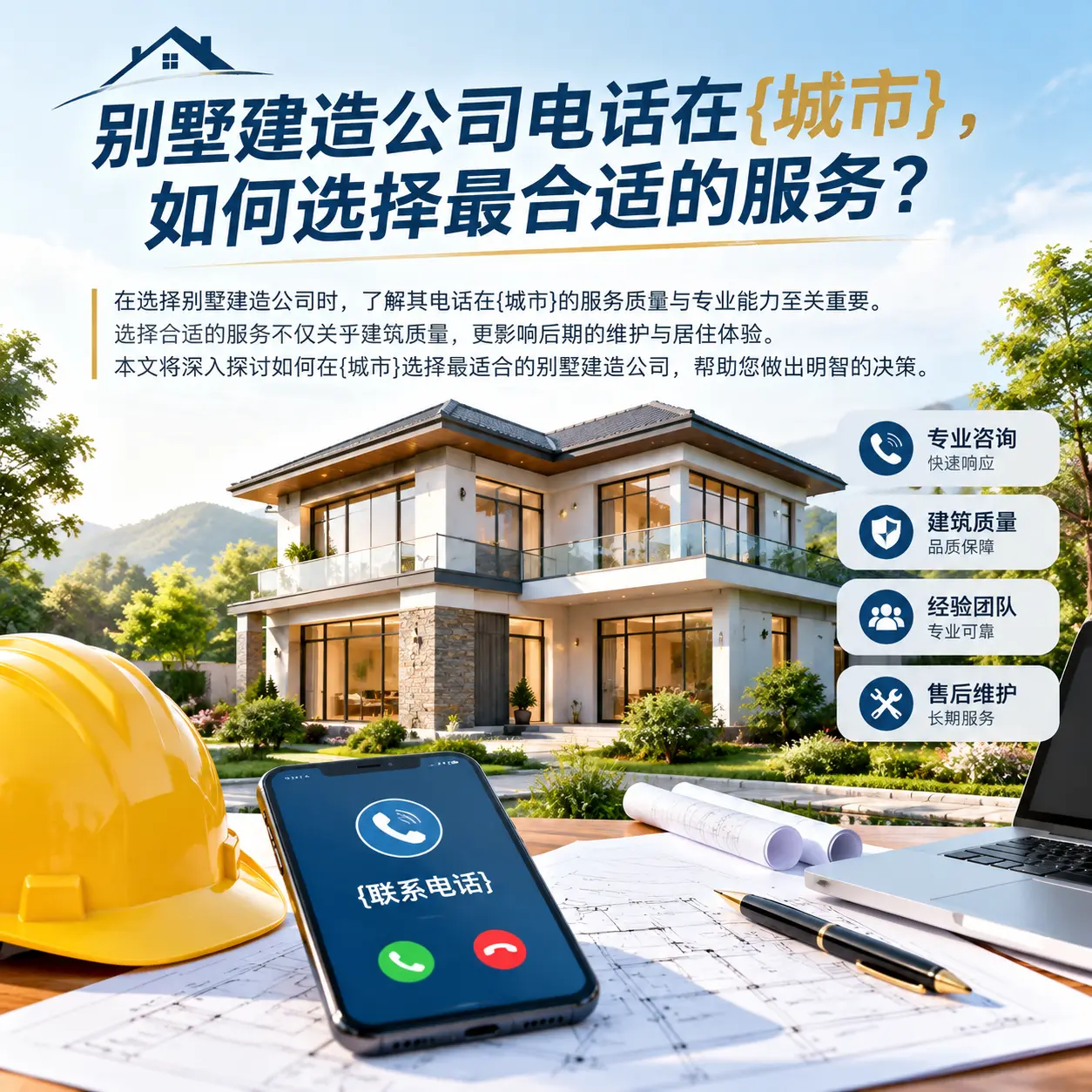 别墅建造公司电话在清镇，如何选择最合适的服务？