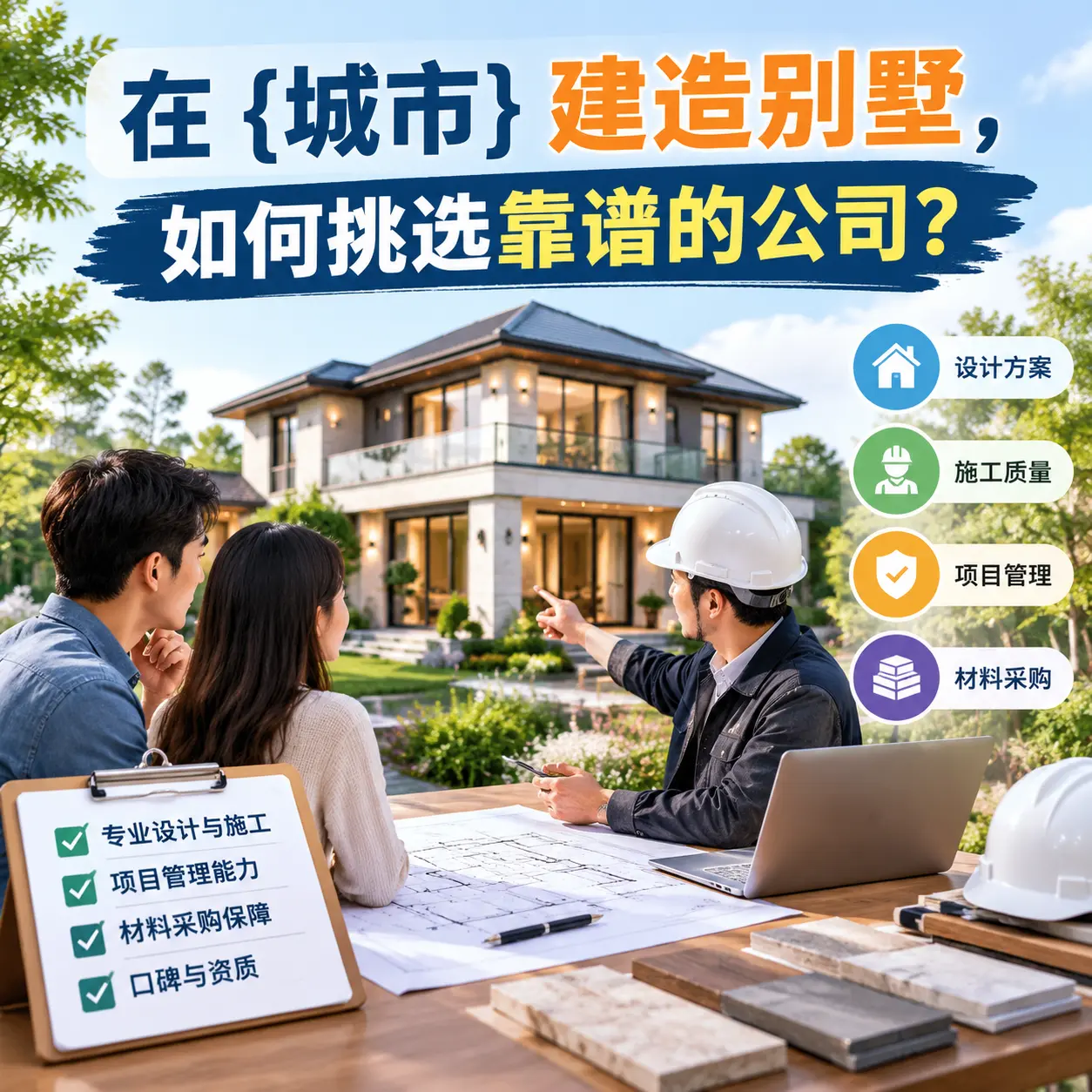 在 清镇 建造别墅,如何挑选靠谱的公司?