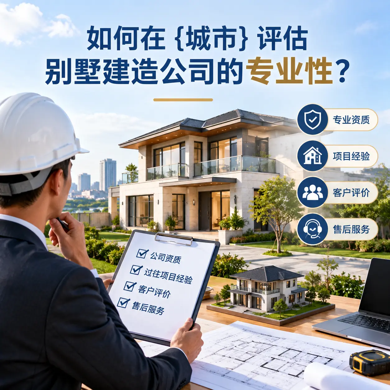 如何在 清镇 评估别墅建造公司的专业性?