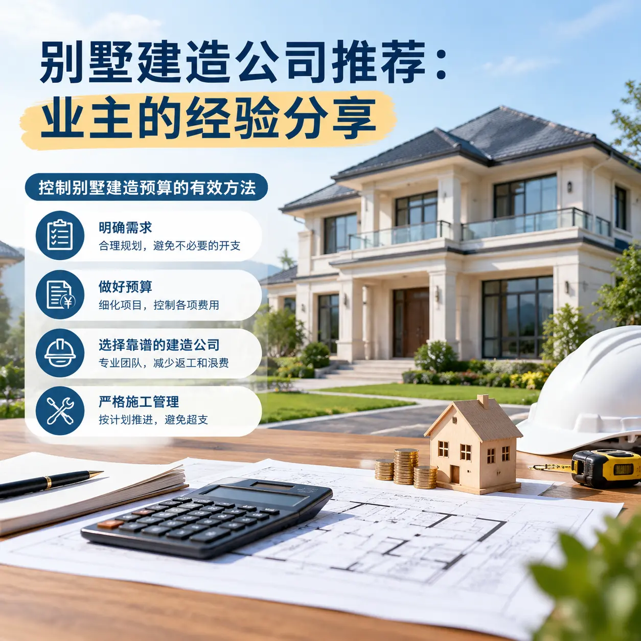 别墅建造公司推荐: 清镇 业主的经验分享