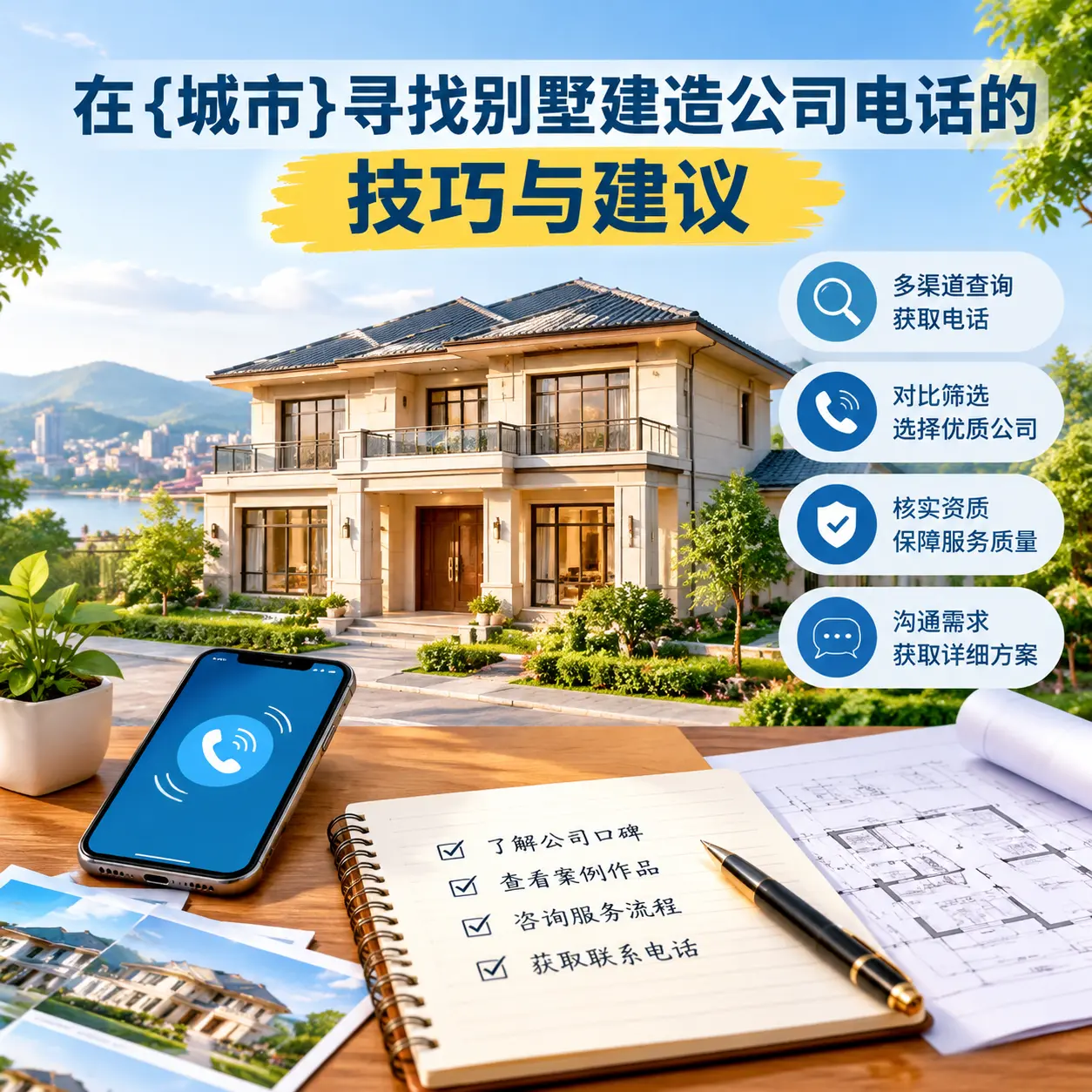 在清镇寻找别墅建造公司电话的技巧与建议