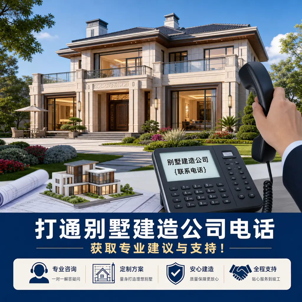在清镇打通别墅建造公司电话,获取专业建议与支持!
